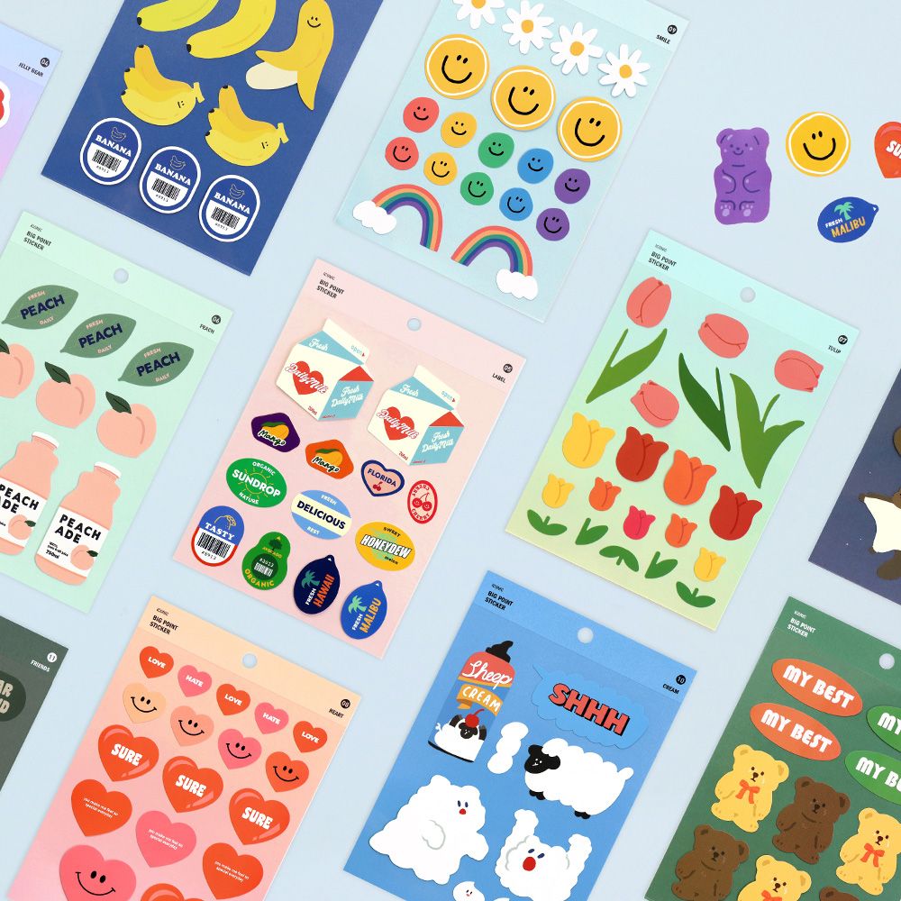 Point Aticker Iconic Big Point Sticker | Seoulkid